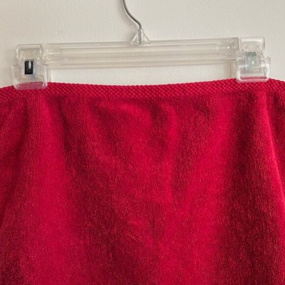 RAE DUNN Believe Red Cotton Hand Towel - Picture 5 of 12